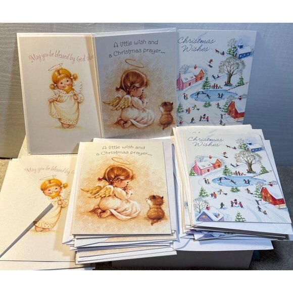 Assorted Christmas Greeting Cards Set of 31 With Envelopes Image Arts USA - Picture 1 of 8